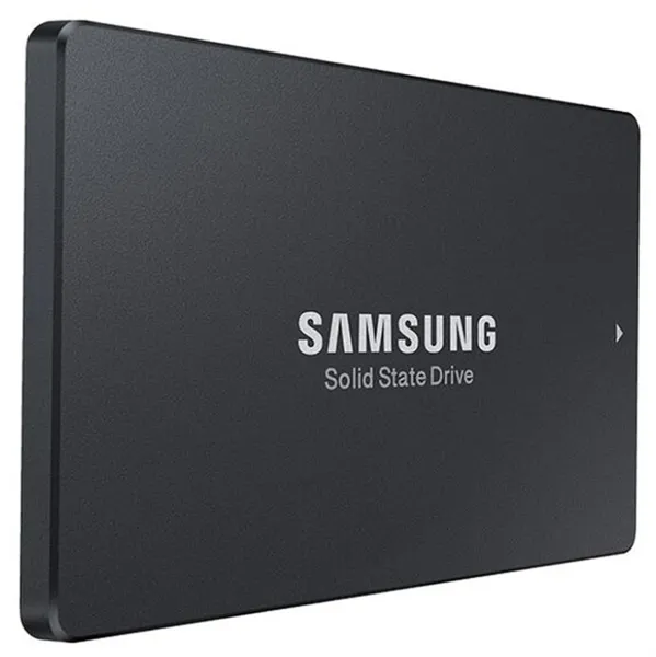 Твердотельный накопитель Samsung Enterprise SSD, 2.5"(SFF), PM883, 960GB, SATA 3.3 6Gbps, R550/W520Mb/s, IOPS(R4K) 98K/28K, TLC, MTBF 2M, 1.3DWPD/3Y, TBW 2277TB, OEM, (replace MZ-7LH960NE)