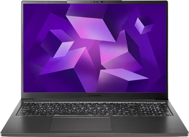 Ноутбук KVADRA NAU LP16 Core Ultra 7 155U,1,6" FHD 1920x1200 IPS,16Gb DDR5, (Y22L01CAS122R_68BA16)