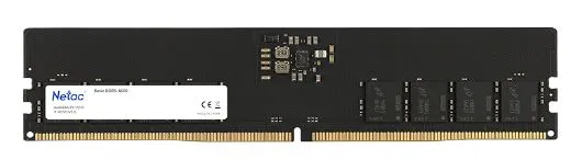Оперативная память Netac Basic DIMM 16GB DDR5-4800 (PC5-38400) C40 40-40-40-77 1.1V Memory module