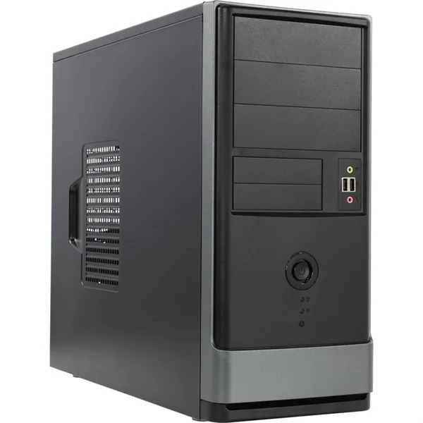 Midi Tower InWin EAR002 Black/Graphite 600W PM-600ATX-F U2.0*2+A(HD) ATX