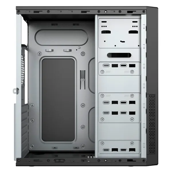 MidiTower Powerman DA812BK Black PM-500ATX-F 2*USB 2.0+2*USB 3.0 Audio ATX