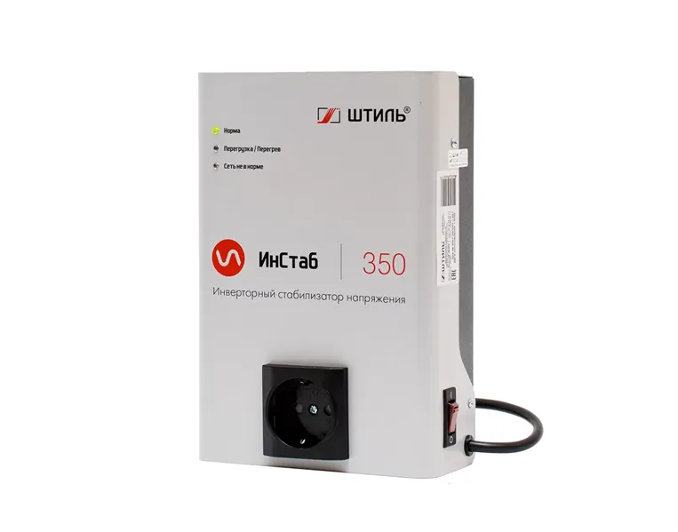 Стабилизатор напряжения Штиль ИнСтаб IS350 300Вт 350ВА белый