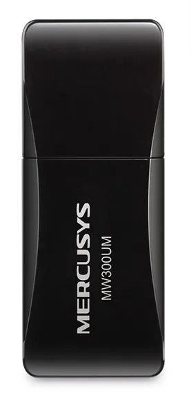 Сетевой адаптер Wi-Fi Mercusys MW300UM N300 USB 2.0