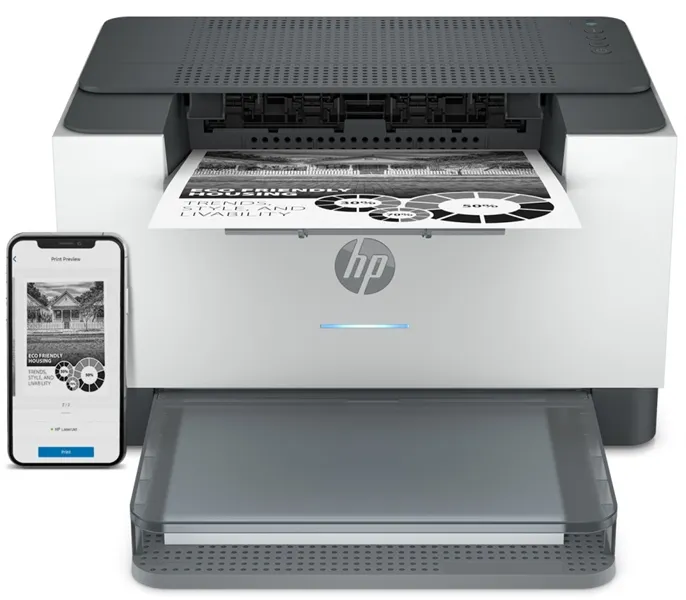 Принтер лазерный HP LaserJet M211dw (9YF83A) A4 Duplex Net WiFi белый