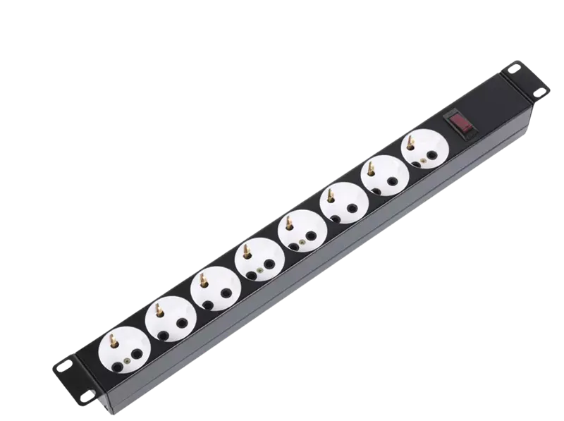 Блок распределения питания ЦМО БР 16-008 гор.размещ. 8xSchuko базовые 10A C14