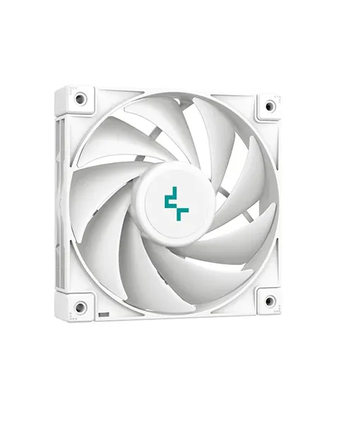Кулер для процессора DEEPCOOL AK400 WH LGA1700/1200/115X/AM5/AM4 (18шт/кор, TDP 260W, PWM, Fan 120mm, 4 тепл. Трубки, белый) RET
