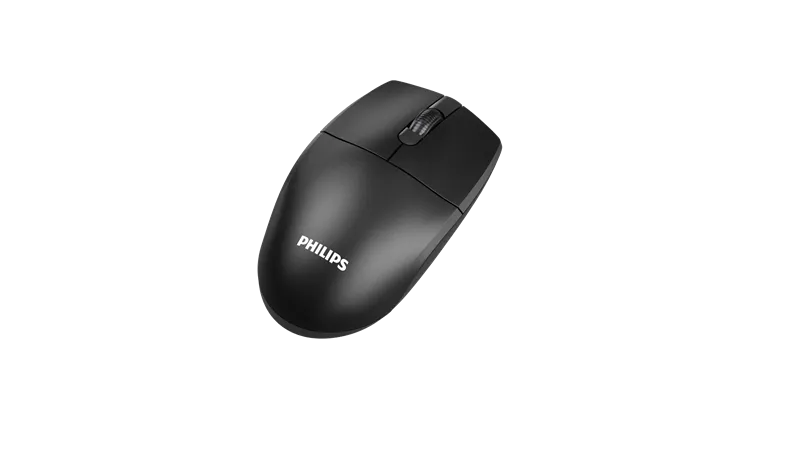 Аксессуары Philips  Беспроводная Мышь SPK7347 2,4 GHz , 3 кноп., 1600dpi, Чёрный