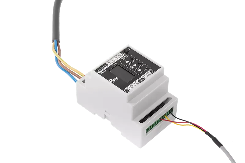 ЦМО Модуль управления микроклиматом цифровой, для установки на DIN-рейку, питание 230 VAC, с ЖК-дисплеем