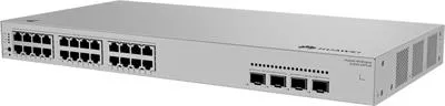 HUAWEI S220S-24P4JX (L2, 24*10/100/1000BASE-T ports (400 W PoE+), 2*10GE SFP+ ports, 2*2.5GE SFP ports, built-in AC power)