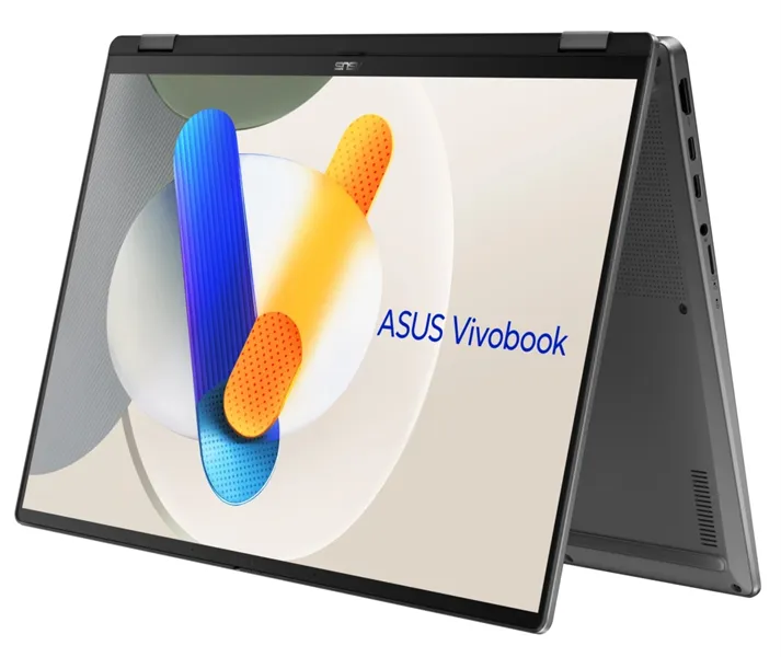 ASUS Vivobook 16 Flip TP3607SH-RJ043W Intel Core Ultra 7  258V 32GB/LPDDR5X 32GB/1TB SSD /Nvidia RTX 5050 (8GB GDDR7)16" OLED WQXGA+  TOUCH 120HZ /Win 11 Home/Gray/Stylus/1.68 kg