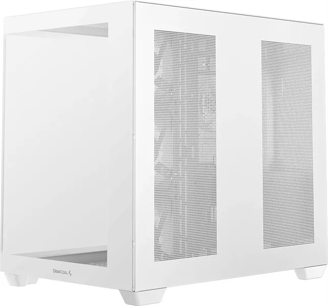 Deepcool CG530 4F WH без БП, боковое окно (панорама), 3x120мм ARGB Reverce вентилятора на боковой стенке, 1x120мм ARGB вентилятор сзади, белый, ATX