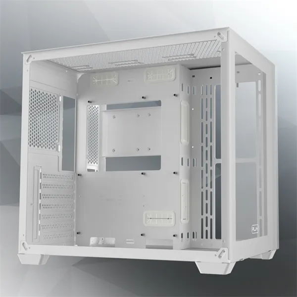 PAEAN C7 WHITE (ATX; Type C + USB3.0 port; Tempered glass at side & front; 3.5 HDDx2 + 2.5 SSD/HDDx2; Dust filter on top & bottom; 7 PCI slots; Solid foot design)