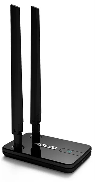 Адаптер ASUS USB-AC58 // WI-FI 802.11ac, 400 + 867 Mbps USB 3.0 Adapter +2 antenna ; 90IG06I0-BM0400