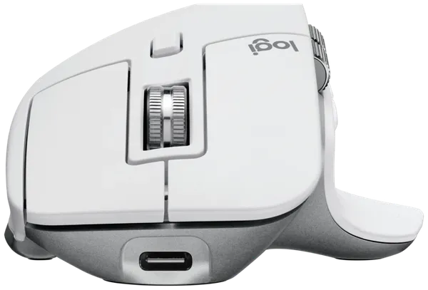 Logitech Wireless MX Master 3S Mouse, PALE GREY, [910-006560]