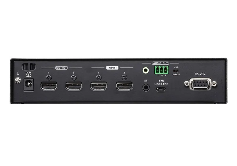 ATEN 2 x 2 True 4K HDMI Matrix Switch with Audio De-Embedder