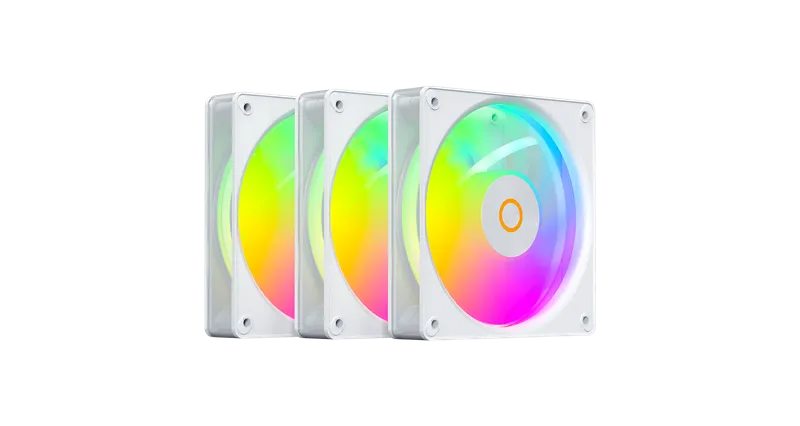 Ocypus Gamma F12 Elite WH ARGB 3 IN 1, 120x120x25mm, 4-PIN PWM, 600-1800 RPM, 26 DBA MAX, HYDRO BEARING