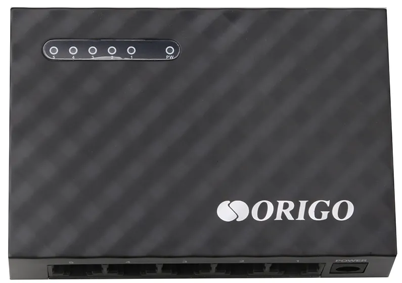 Коммутатор ORIGO Unmanaged Switch 5x1000Base-T, plastic case