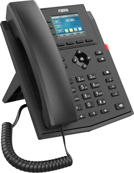 SIP-Телефон 2-проводной Fanvil 2 Wire Phone Energy-saving mode 6 Parties conference 3 Line Key HD voice 4 SIP Line Back light Opus+IPV6 PSU