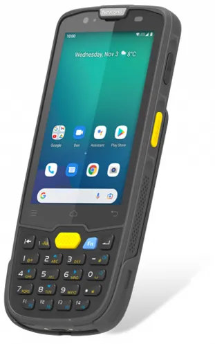Терминал сбора данных Newland MT6755 WWAN, Android 13 GMS,  27-key, 4" touchscreen, 2D Mega Pixel imager with Laser Aimer (CM6x), 4GB/64GB, BT, WiFi, 4G, GPS, NFC, Camera, Protective case, Screen Protection Film, Handstrap