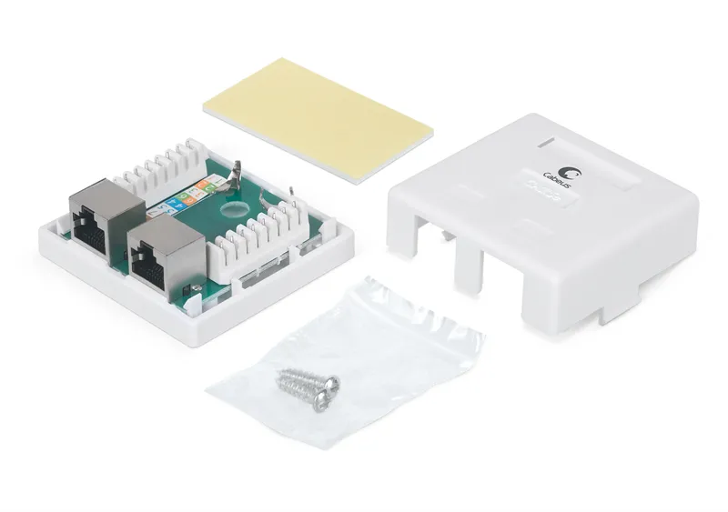 RJ-45 Cabeus WS-8P8C-Cat.5e-SH-2