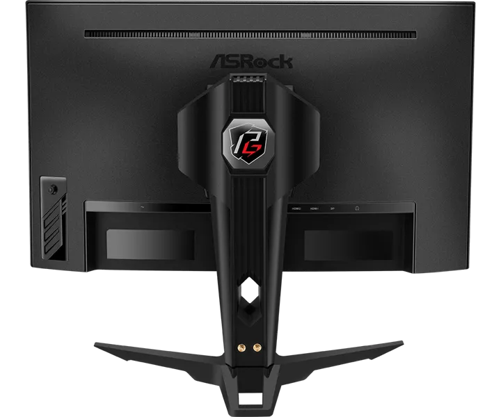 Монитор ASROCK 27" PG27Q15R2A VA 2560X1440 Curved 1500R 1 ms MPRT 550 cd 165 Hz VESA DisplayHDR400 DP HDMI*2 Swivel HAS Black