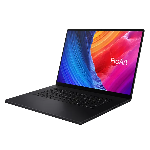 ProArt P16 H7606WR-SE005X AMD Ryzen AI 9 HX 370  2.0GHz LPDDR5X 32GB 2TB PCIE G4 SSD GeForce RTX 5070 Laptop GPU (12GB GDDR7) 16.0" 4K (3840x2400) OLED 16:10  120Hz WIN11 PRO 1.98kg Nano Black