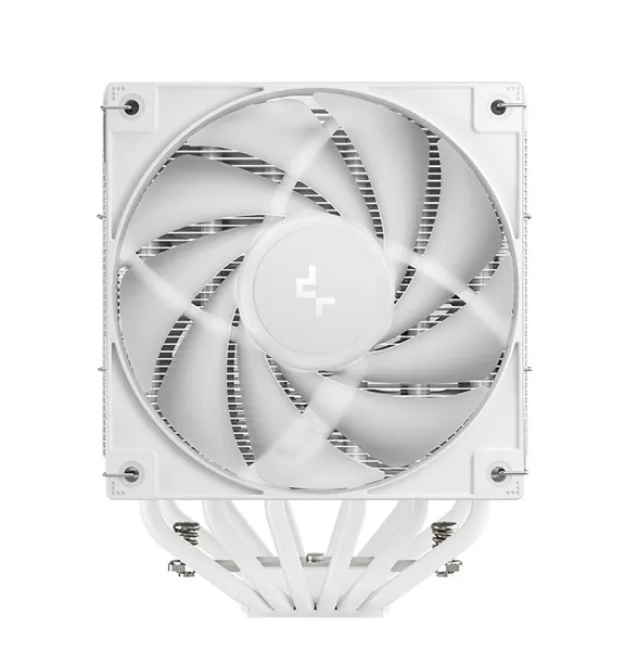 DEEPCOOL AG620 WH ARGB V2 LGA20XX/1700/1200/115X/AM5/AM4 (9шт/кор, TDP 260W, PWM, ARGB DUAL Fan 120mm, 6 тепл. трубок, белый) RET