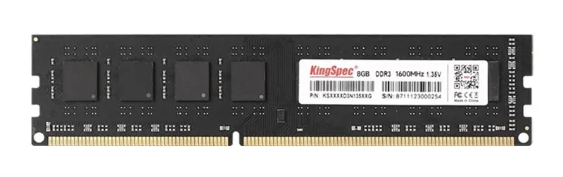 Память DDR3L 8GB 1600MHz Kingspec KS1600D3P13508G RTL PC3-12800 CL11 DIMM 240-pin 1.35В dual rank Ret