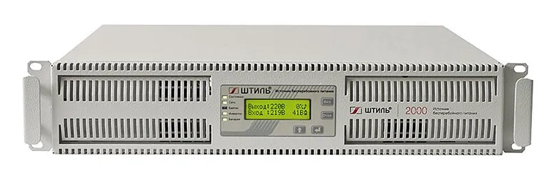 Источник бесперебойного питания Штиль SR SR1102L 1800Вт 2000ВА серый