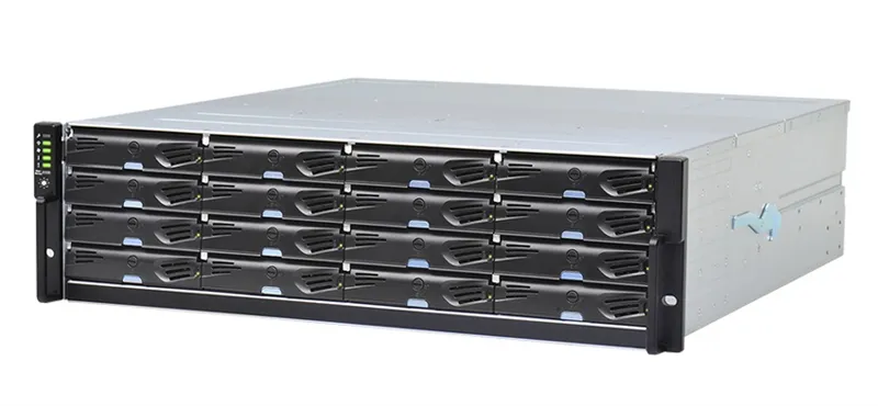 Модуль расширения Infortrend JBOD 3U/16bay (DS) dual redundant controller expansion enclosure 4x 12Gb SAS ports, 2x(PSU+FAN module), 16xdrive trays, 2x 12G to 12 G SAS cables (JB 3016R)