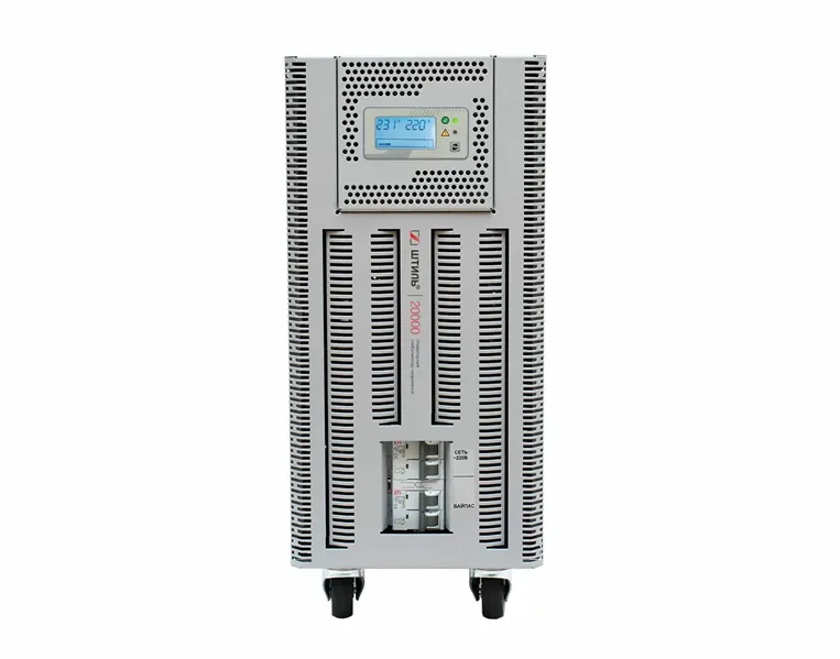 ШТИЛЬ Стабилизатора напряжения: 20000 ВА; 1 фазный; инверторный; вх 90-310В; вых 216/224В; универсальное