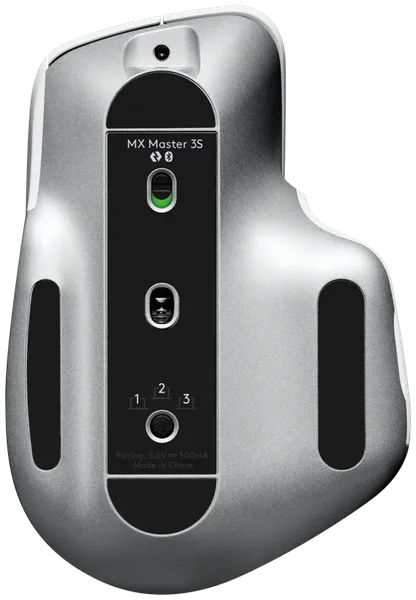 Logitech Wireless MX Master 3S Mouse, PALE GREY, [910-006560]