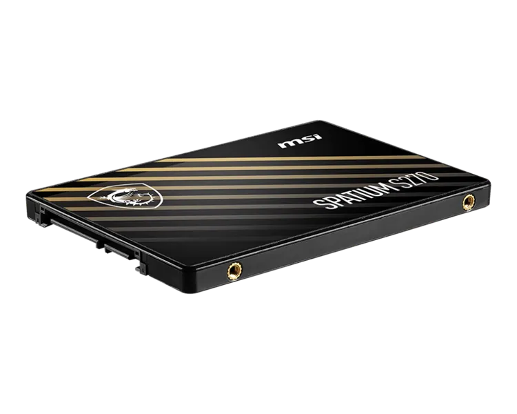 MSI SSD SPATIUM S270 240GB SATA III 2.5" R500/W400MB/s 3D NAND TLC MTBF 2M 50000/80000 IOPS 110TBW
