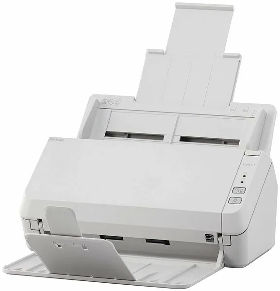 Ricoh scanner SP-1120N (Офисный сканер, 20 стр/мин, 40 изобр/мин, А4, двустороннее устройство АПД, USB 3.2, Gigabit Ethernet, светодиодная подсветка)(Замена Fujitsu PA03708-B001 SP-1120)