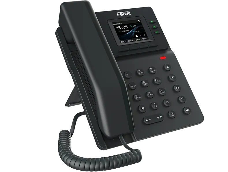 Fanvil V60W Enterprise PhoneBuilt-in 2.4G/5G Wi-Fi & BT5.4320X240 2.4" Color-screen6-Party Local ConferenceHD voice             4 SIP lines6 DSS keyOpus+IPV6 .   PSU