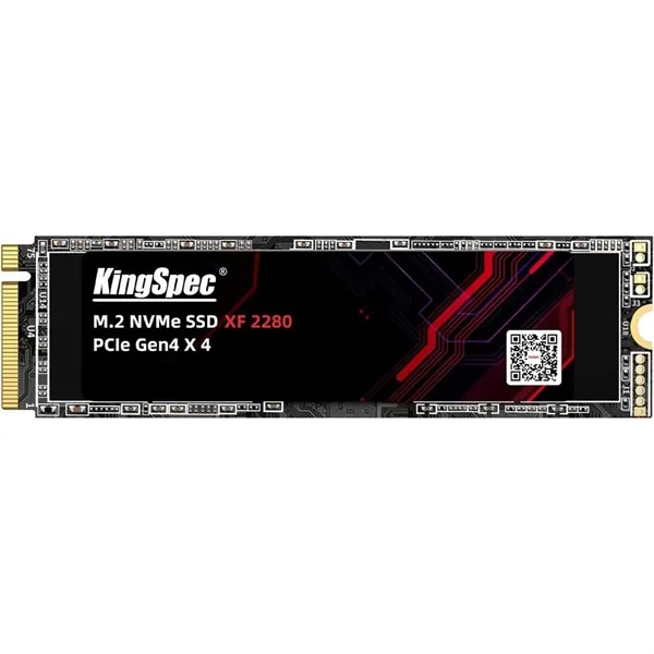 KingSpec SSD 256GB M.2 2280 PCIe 4.0 x4 NVMe R4900/W2800MB/s 3D TLC MTBF 1M 125TBW