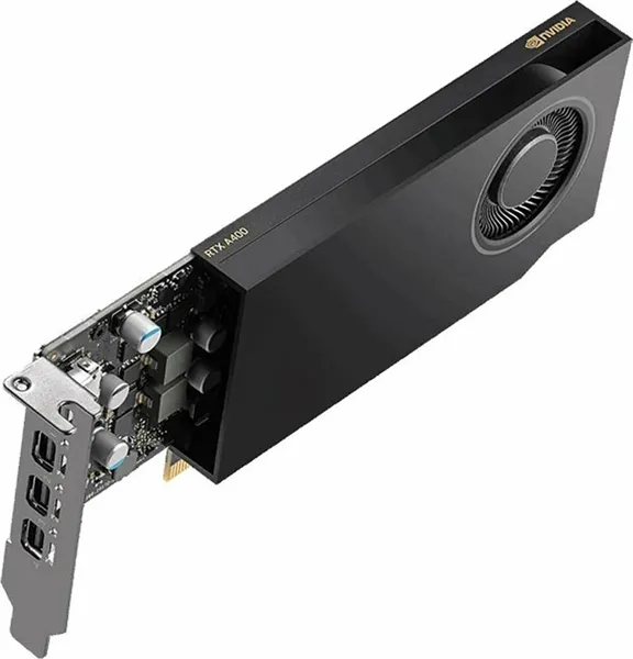 Видеокарта NVIDIA Quadro RTX A400, 4 Гб, OEM GDDR6, 64 бит, 1FAN