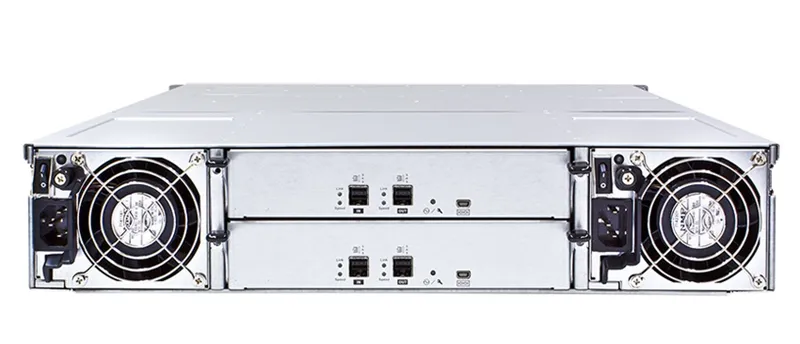 Дисковая полка Infortrend JBOD 2U/12bay (GS) dual redundant controller expansion enclosure 4x 12Gb SAS ports, 2x(PSU+FAN module), 12xdrive trays, 2x 12G to 12 G SAS cables and 1xRackmount kit(JB 3012R)