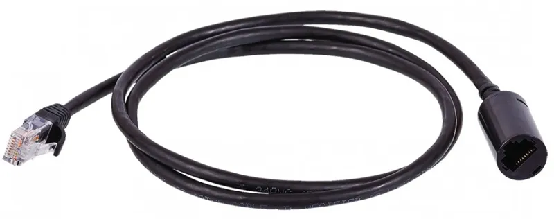 Удлинитель патч-корда UTP кат.5E, розетка RJ45 - вилка RJ-45, 1.0 м, серый