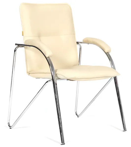 Офисное кресло Chairman   850   экокожа Terra 101 бежевый