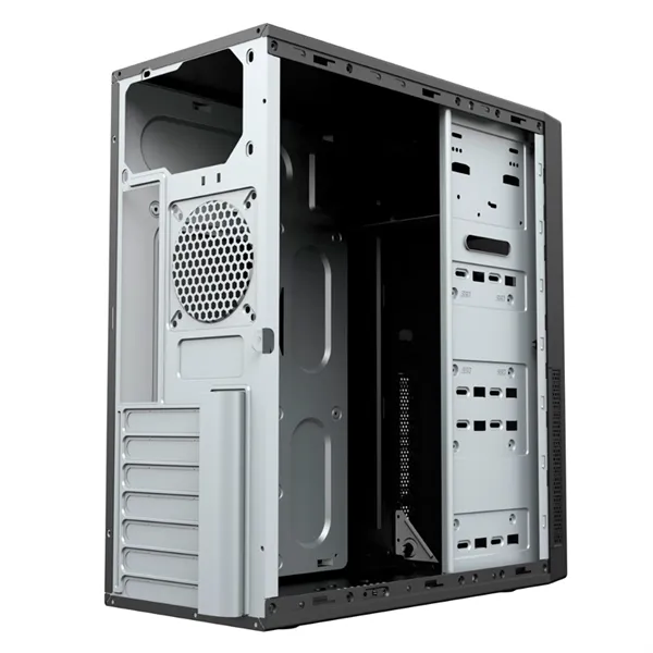 MidiTower Powerman DA812BK Black PM-500ATX-F 2*USB 2.0+2*USB 3.0 Audio ATX