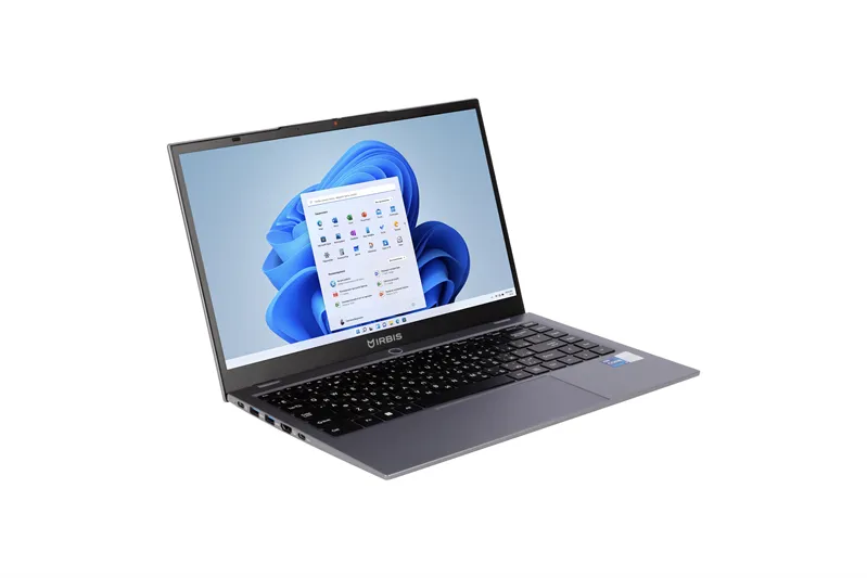 Ноутбук IRBIS 14NBP3003 14" FHD (1920x1080) IPS 300cd,Core i5-1235U,16Gb DDR4-3200(1),512Gb SSD,Wi-Fi 6+BT 5,48Wh,Metal case,Kbd Backlit,FPS,TPM 2.0,2xUSB-C,1.55kg,Grey,3y warranty,Win11Pro