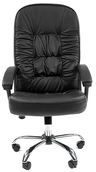 Офисное кресло Chairman    418   Россия  черная кожа