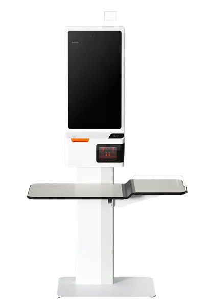 Информационный киоск SUNMI K2  Android 9, 24" touch, 4GB + 32GB, 80 Printer, RK3399, w/o 3D Camera, 2D Scanner, NFC, Wall hanger, Retail Version