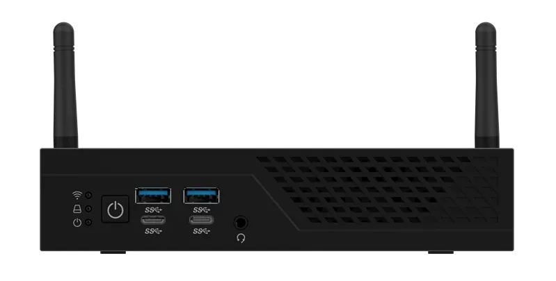 Персональный компьютер IRBIS Smartdesk, Mini (uSFF) i3-12100(4C8T - 3,3Ghz), 1x8GB DDR4 3200, 256GB SSD M.2 SATA, Intel UHD Graphics, NoDVD, WiFi6, BT, Vesa mount, NO_OS, 3YR