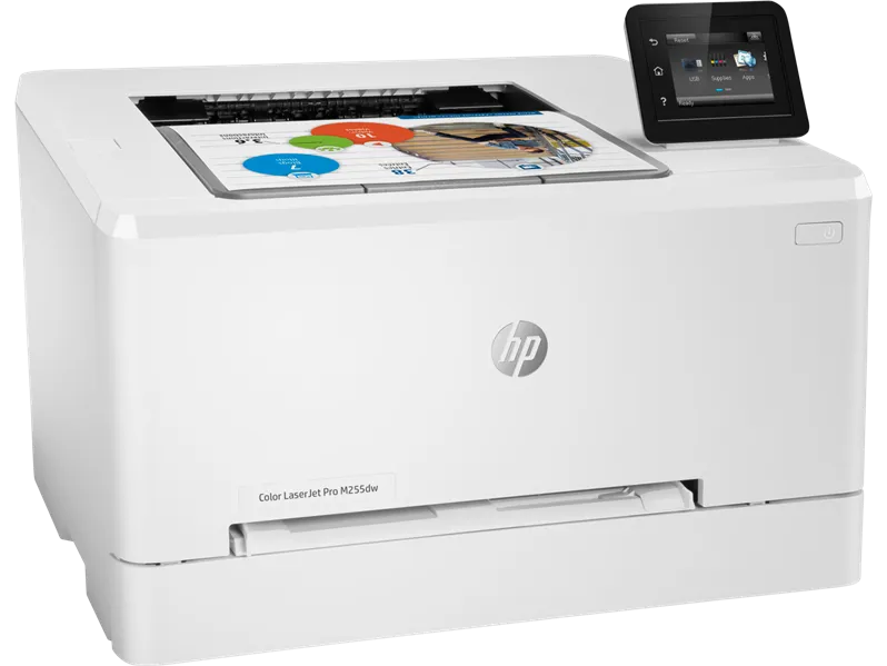 Принтер лазерный HP Color LaserJet Pro M255dw (7KW64A) A4 Duplex Net WiFi белый