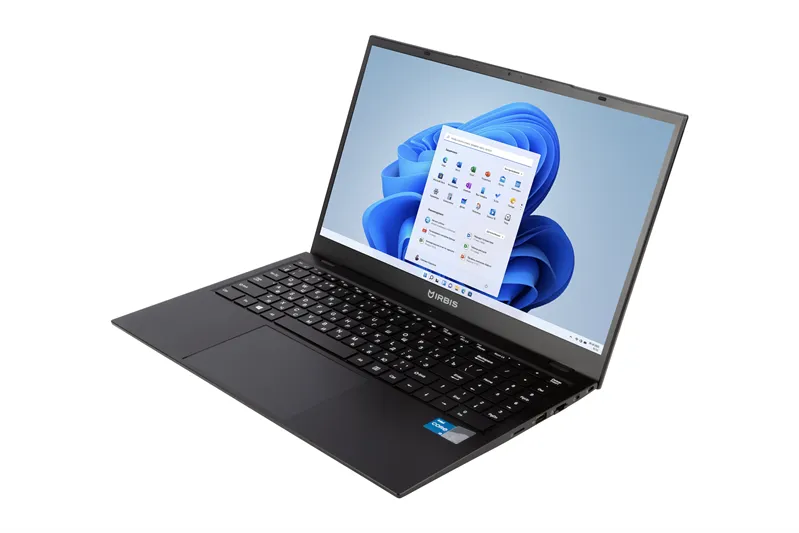 Ноутбук (Апгрейд) IRBIS 15N 15.6" FHD (1920x1080) IPS AG,Core i3-1215U,16Gb DDR4-3200(2),256Gb SSD NVMe M.2 + 512Gb SATA,Wi-Fi 6+BT 5,5300mAh,Metal Case,Kbd Bl,Type-C Charger,1.77kg,Black,1yw,Win11Pro