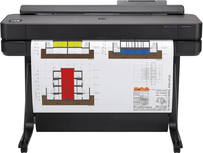 HP DesignJet T650 Printer (36",4color,2400x1200dpi,1Gb, 25spp(A1),USB/GigEth/Wi-Fi,stand,media bin,rollfeed,sheetfeed,tray50(A3/A4), autocutter,GL/2,RTL, repl. 5ZY62A/5HB10A (5HB10D#B19))