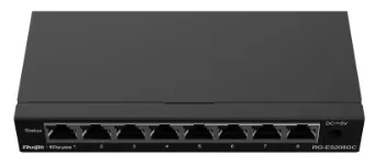 Ruijie Reyee 8-Port Gigabit Smart Switch, 8 Gigabit RJ45 Ports, Desktop Steel Case