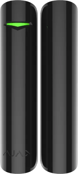 AJAX DoorProtect Plus Black (Магнитный датчик открытия с сенсором удара и наклона, чёрный)